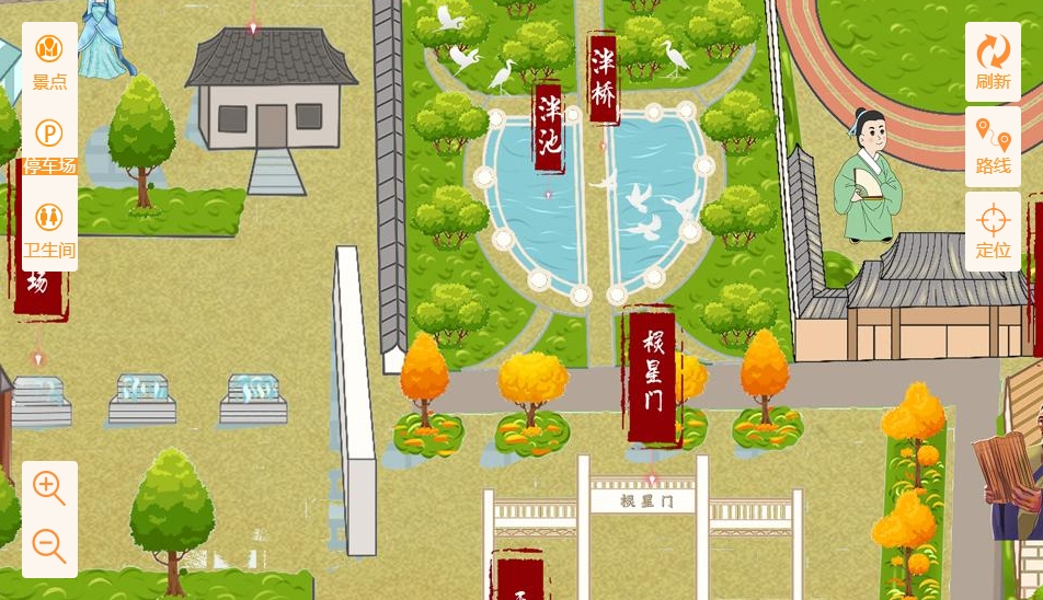 港南手绘地图景区语音讲解导览系统：智慧景区建设的基石